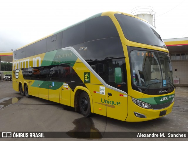 Empresa Gontijo de Transportes 23100 na cidade de General Carneiro, Paraná, Brasil, por Alexandre M.  Sanches. Número da foto: #12582905.