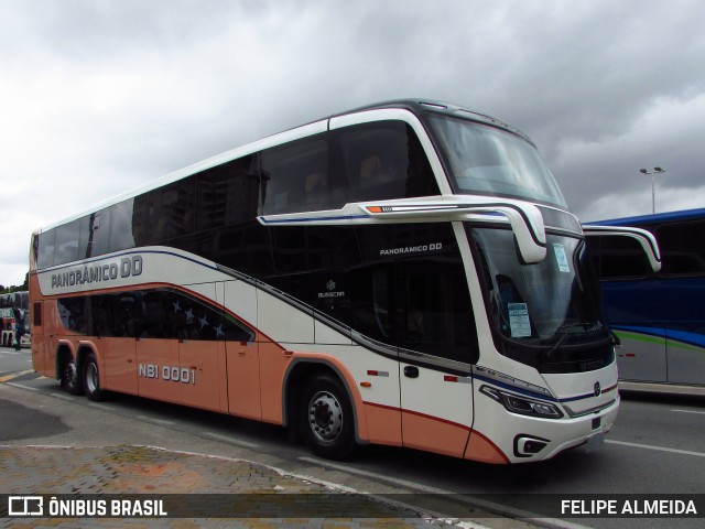 Busscar Ônibus 0001 na cidade de Barueri, São Paulo, Brasil, por FELIPE ALMEIDA. Número da foto: #12583144.