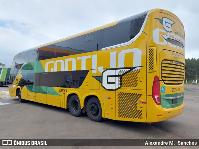 Empresa Gontijo de Transportes 23100 na cidade de General Carneiro, Paraná, Brasil, por Alexandre M.  Sanches. Número da foto: #12582922.