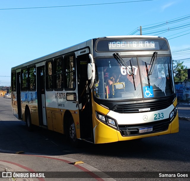 Empresa de Transportes Nova Marambaia AT-66706 na cidade de Belém, Pará, Brasil, por Samara Goes. Número da foto: #12583557.