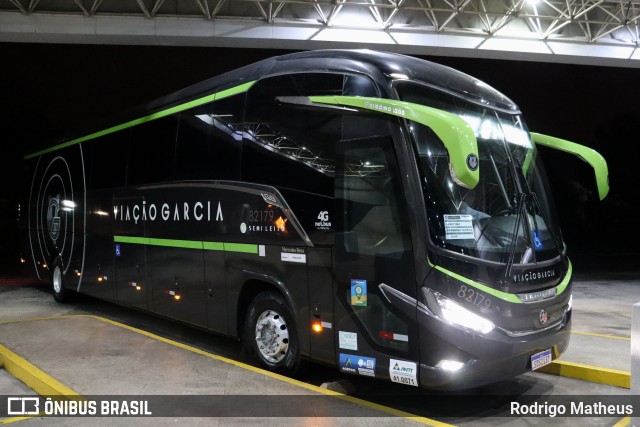 Viação Garcia 82179 na cidade de Ponta Grossa, Paraná, Brasil, por Rodrigo Matheus. Número da foto: #12583617.