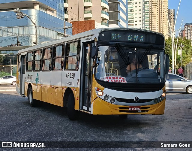 Viação Forte AF-020 na cidade de Belém, Pará, Brasil, por Samara Goes. Número da foto: #12582083.
