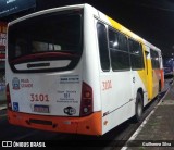 Viação Piracicabana Praia Grande 3101 na cidade de Praia Grande, São Paulo, Brasil, por Guilherme Silva. Número da foto: #12581824.