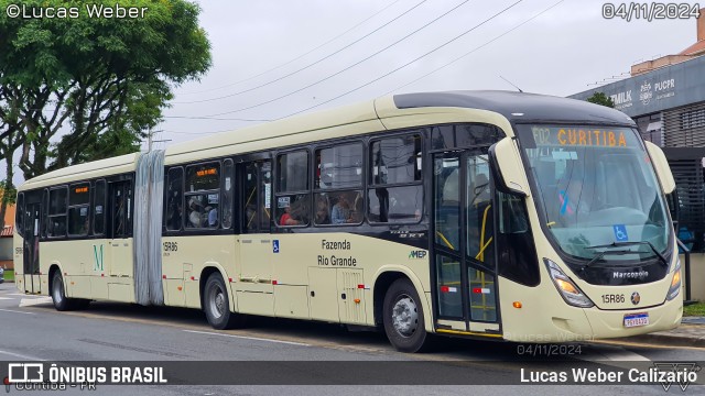 Leblon Transporte de Passageiros 15R86 na cidade de Curitiba, Paraná, Brasil, por Lucas Weber Calizario. Número da foto: #12584672.