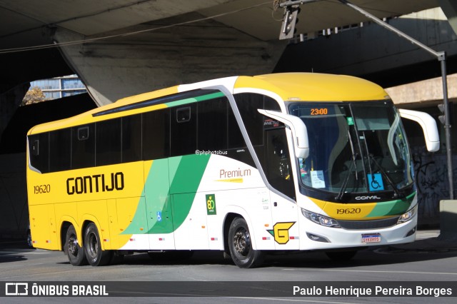 Empresa Gontijo de Transportes 19620 na cidade de Belo Horizonte, Minas Gerais, Brasil, por Paulo Henrique Pereira Borges. Número da foto: #12586765.