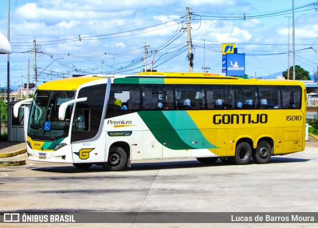 Empresa Gontijo de Transportes 15010 na cidade de Betim, Minas Gerais, Brasil, por Lucas de Barros Moura. Número da foto: #12586303.