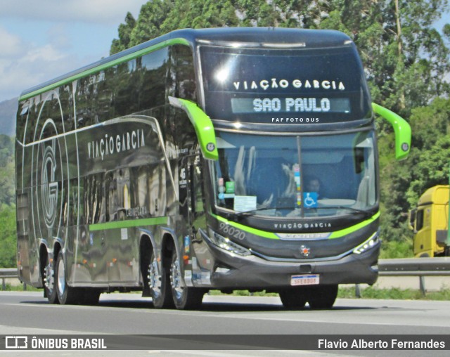 Viação Garcia 96020 na cidade de Araçariguama, São Paulo, Brasil, por Flavio Alberto Fernandes. Número da foto: #12585572.