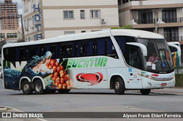 Eucatur - Empresa União Cascavel de Transportes e Turismo 4926 na cidade de Balneário Camboriú, Santa Catarina, Brasil, por Alyson Frank Ehlert Ferreira. Número da foto: #12585544.