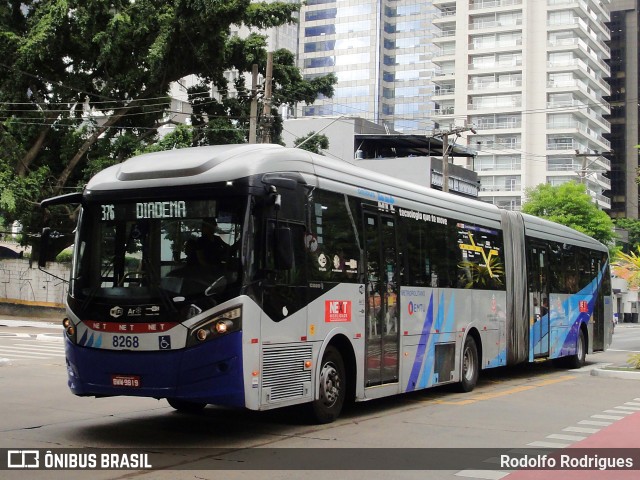 Next Mobilidade - ABC Sistema de Transporte 8268 na cidade de São Paulo, São Paulo, Brasil, por Rodolfo Rodrigues. Número da foto: #12586348.