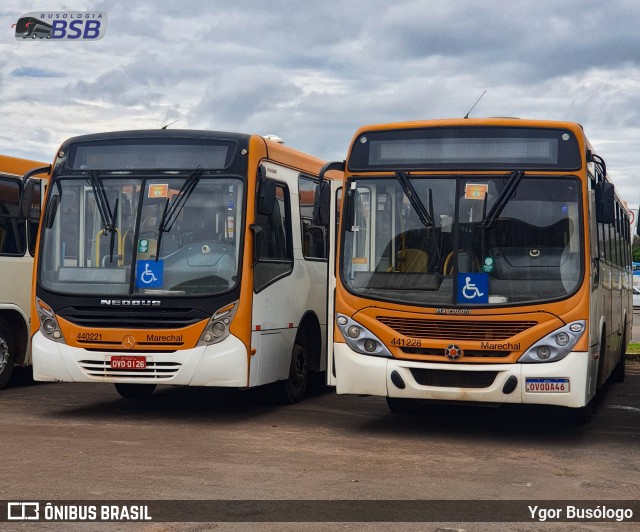 Auto Viação Marechal Brasília 441228 na cidade de Brasília, Distrito Federal, Brasil, por Ygor Busólogo. Número da foto: #12586875.