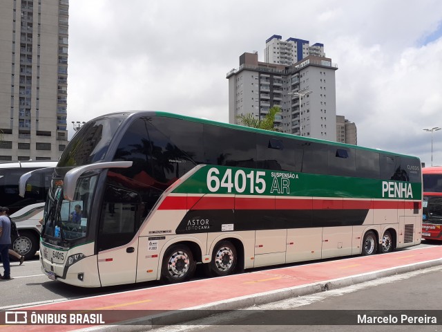 Empresa de Ônibus Nossa Senhora da Penha 64015 na cidade de Barueri, São Paulo, Brasil, por Marcelo Pereira. Número da foto: #12587314.