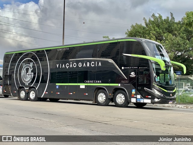 Viação Garcia 96020 na cidade de São Paulo, São Paulo, Brasil, por Júnior Juninho. Número da foto: #12584258.