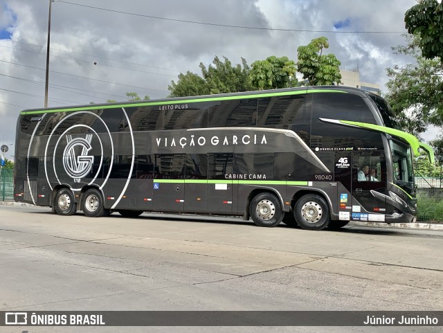 Viação Garcia 98040 na cidade de São Paulo, São Paulo, Brasil, por Júnior Juninho. Número da foto: #12584286.
