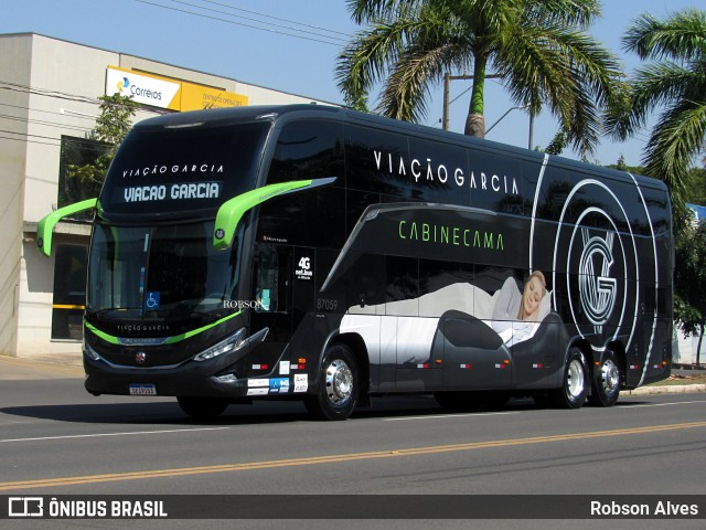 Viação Garcia 87059 na cidade de Paranavaí, Paraná, Brasil, por Robson Alves. Número da foto: #12586085.