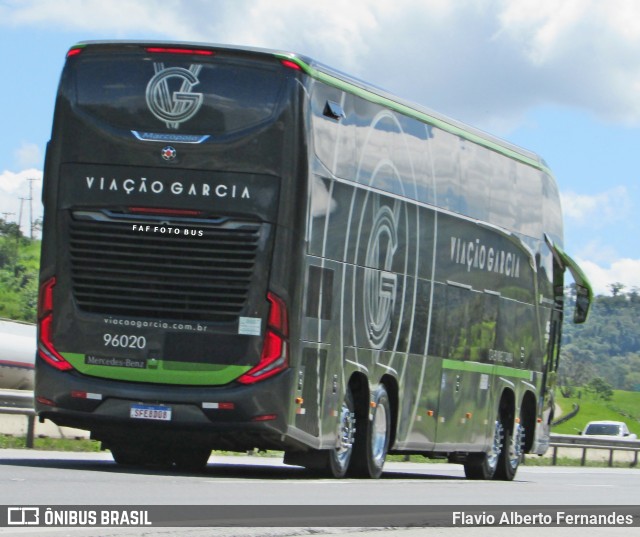 Viação Garcia 96020 na cidade de Araçariguama, São Paulo, Brasil, por Flavio Alberto Fernandes. Número da foto: #12585577.