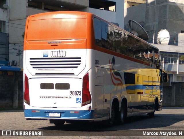Expresso União 20073 na cidade de Cachoeiro de Itapemirim, Espírito Santo, Brasil, por Marcos Ataydes. N. Número da foto: #12587014.