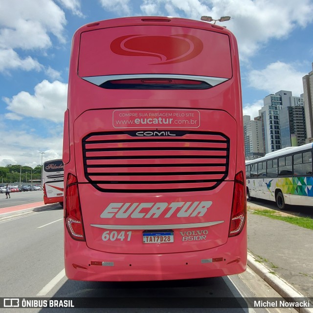 Eucatur - Empresa União Cascavel de Transportes e Turismo 6041 na cidade de Barueri, São Paulo, Brasil, por Michel Nowacki. Número da foto: #12587365.