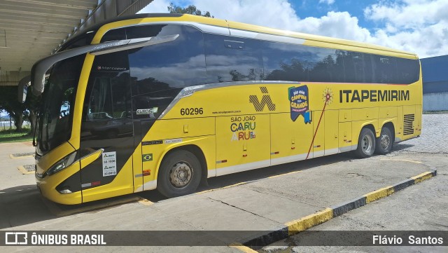 Viação Nova Itapemirim 60296 na cidade de Cruz das Almas, Bahia, Brasil, por Flávio  Santos. Número da foto: #12587163.