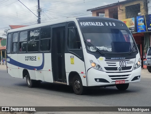 COTRECE - Cooperativa de Transporte e Turismo do Estado do Ceará 0031RESERVA na cidade de Caucaia, Ceará, Brasil, por Vinícius Rodrigues. Número da foto: #12584564.