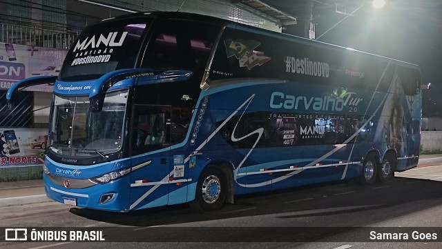 Carvalho Tur Transportes e Turismo 1009 na cidade de Belém, Pará, Brasil, por Samara Goes. Número da foto: #12587561.