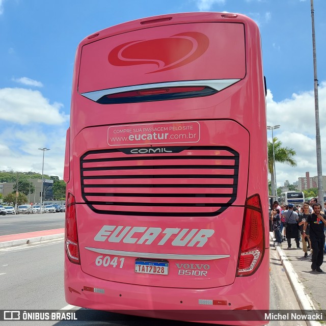 Eucatur - Empresa União Cascavel de Transportes e Turismo 6041 na cidade de Barueri, São Paulo, Brasil, por Michel Nowacki. Número da foto: #12587286.
