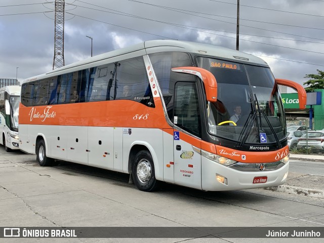 Viação Vale do Tietê 848 na cidade de São Paulo, São Paulo, Brasil, por Júnior Juninho. Número da foto: #12585918.