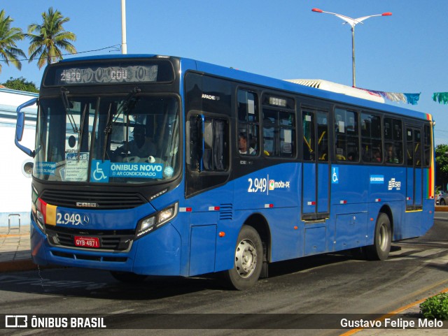 Mobibrasil São Lourenço >>> Mobi-PE 2.949 na cidade de Olinda, Pernambuco, Brasil, por Gustavo Felipe Melo. Número da foto: #12585380.