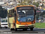 VSLL - Viação Santa Luzia 670 na cidade de Juiz de Fora, Minas Gerais, Brasil, por Luiz Krolman. Número da foto: #12584198.