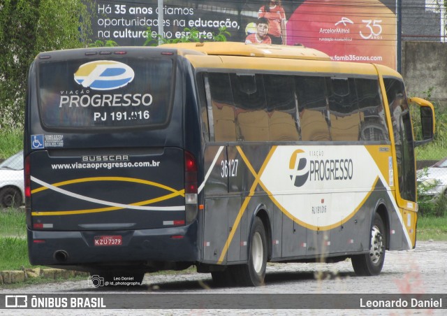 Viação Progresso 36127 na cidade de Juiz de Fora, Minas Gerais, Brasil, por Leonardo Daniel. Número da foto: #12589024.