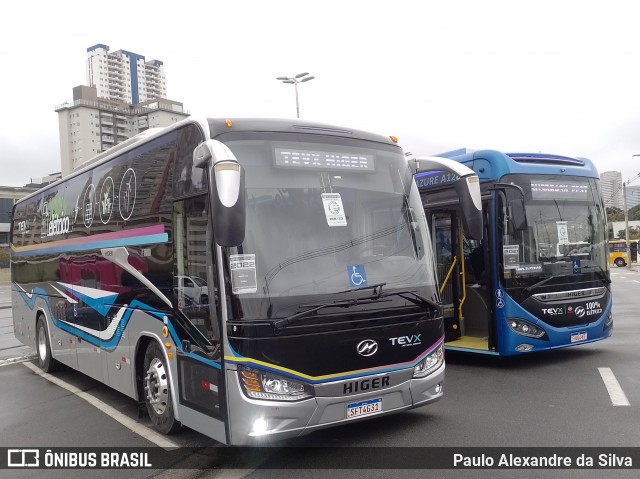 Higer KLQ111HYAEV na cidade de Barueri, São Paulo, Brasil, por Paulo Alexandre da Silva. Número da foto: #12589169.