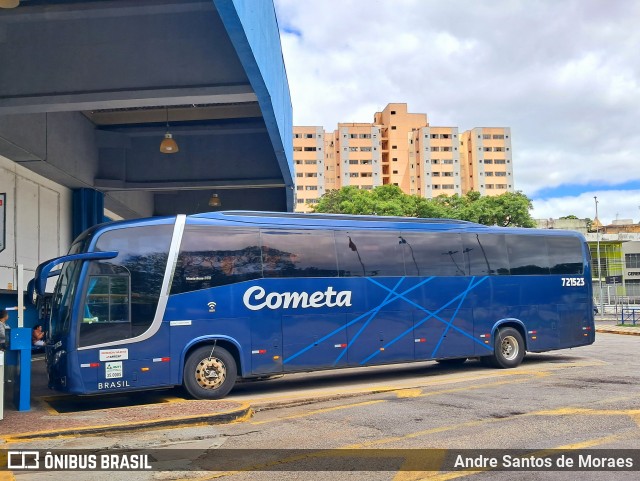 Viação Cometa 721523 na cidade de Sorocaba, São Paulo, Brasil, por Andre Santos de Moraes. Número da foto: #12588746.