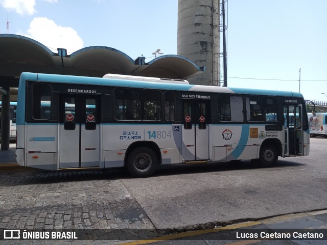 Viação Siará Grande 14804 na cidade de Fortaleza, Ceará, Brasil, por Lucas Caetano. Número da foto: #12587983.