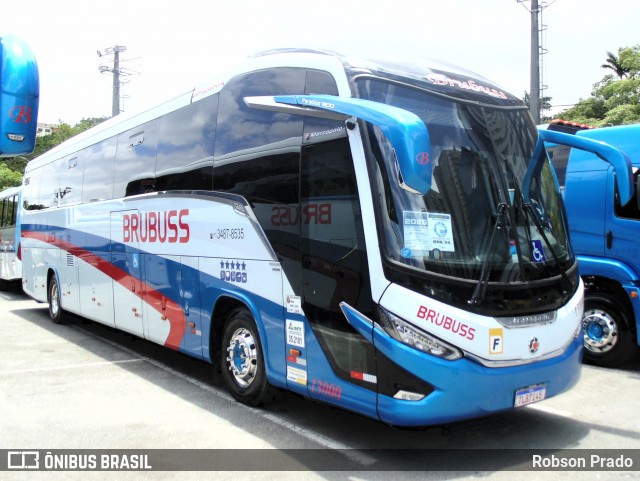 Brubuss Transportes 13000 na cidade de Barueri, São Paulo, Brasil, por Robson Prado. Número da foto: #12588304.