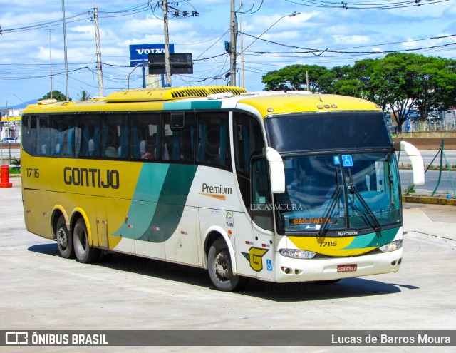 Empresa Gontijo de Transportes 17115 na cidade de Betim, Minas Gerais, Brasil, por Lucas de Barros Moura. Número da foto: #12589239.