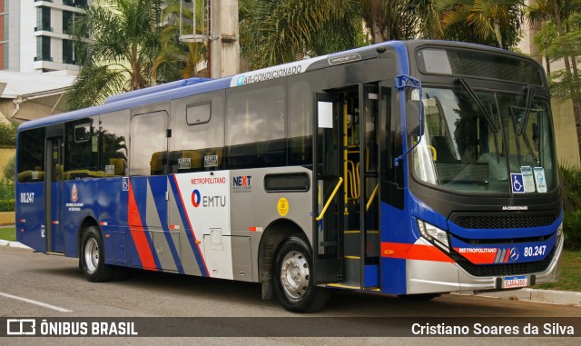 Next Mobilidade - ABC Sistema de Transporte 80.247 na cidade de Barueri, São Paulo, Brasil, por Cristiano Soares da Silva. Número da foto: #12589023.