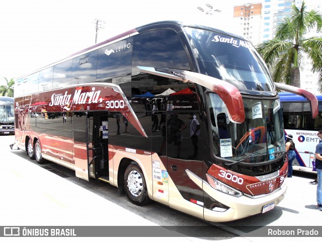 Santa Maria Fretamento e Turismo > Transportes Santa Maria(SP) 3000 na cidade de Barueri, São Paulo, Brasil, por Robson Prado. Número da foto: #12588239.