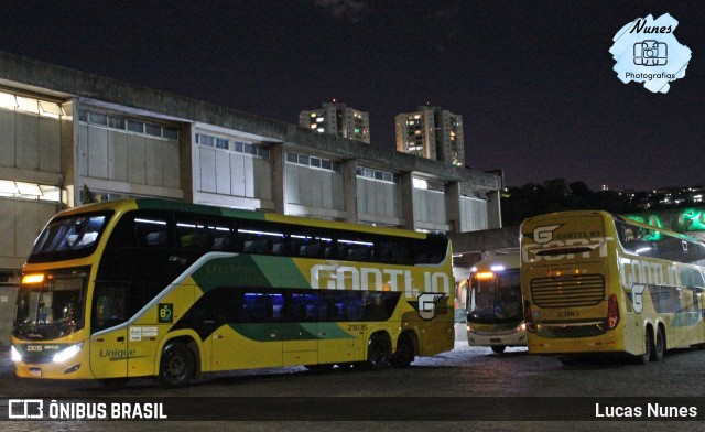 Empresa Gontijo de Transportes 23035 na cidade de Belo Horizonte, Minas Gerais, Brasil, por Lucas Nunes. Número da foto: #12588617.
