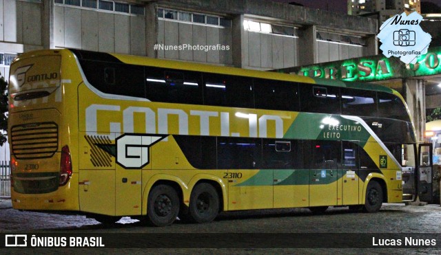 Empresa Gontijo de Transportes 23110 na cidade de Belo Horizonte, Minas Gerais, Brasil, por Lucas Nunes. Número da foto: #12588602.