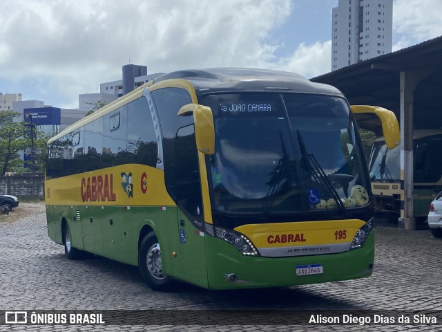 Expresso Cabral 195 na cidade de Natal, Rio Grande do Norte, Brasil, por Alison Diego Dias da Silva. Número da foto: #12587928.