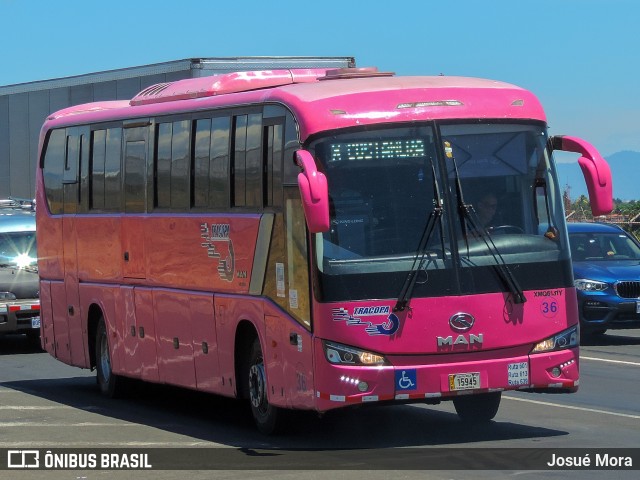 TRACOPA - Transportes Costarricenses Panameños 36 na cidade de Alajuela, Alajuela, Alajuela, Costa Rica, por Josué Mora. Número da foto: #12588614.