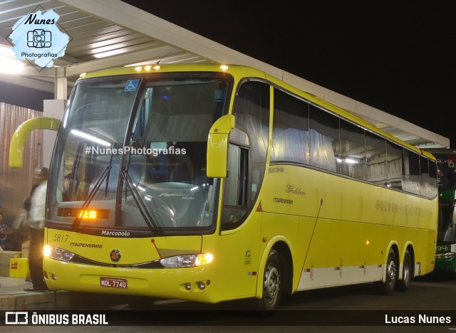Viação Itapemirim 5817 na cidade de Belo Horizonte, Minas Gerais, Brasil, por Lucas Nunes. Número da foto: #12588770.