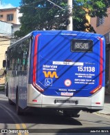 Viação Miracatiba 15.1138 na cidade de Itapecerica da Serra, São Paulo, Brasil, por João da Silva. Número da foto: #:id.