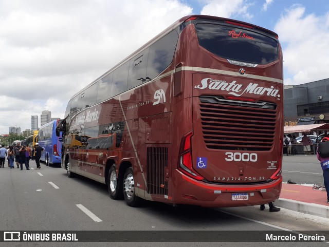Santa Maria Fretamento e Turismo > Transportes Santa Maria(SP) 3000 na cidade de Barueri, São Paulo, Brasil, por Marcelo Pereira. Número da foto: #12590114.