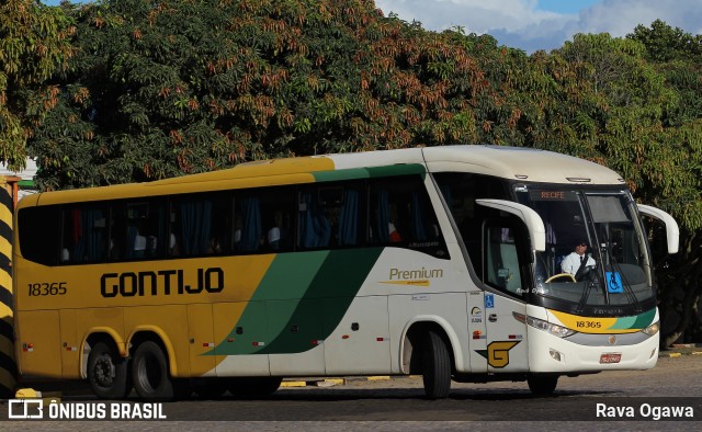 Empresa Gontijo de Transportes 18365 na cidade de Vitória da Conquista, Bahia, Brasil, por Rava Ogawa. Número da foto: #12590944.
