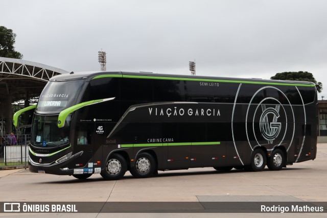 Viação Garcia 86068 na cidade de Curitiba, Paraná, Brasil, por Rodrigo Matheus. Número da foto: #12591420.