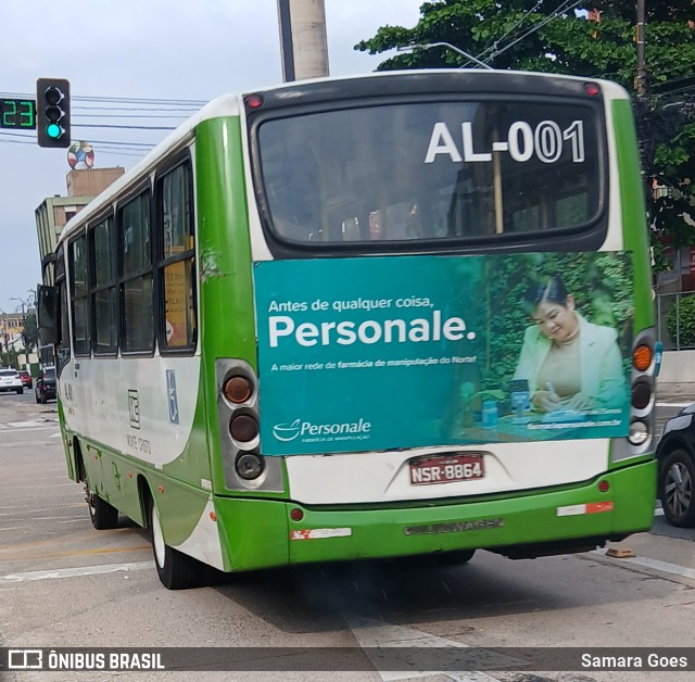 Auto Viação Monte Cristo AL-001 na cidade de Belém, Pará, Brasil, por Samara Goes. Número da foto: #12592748.