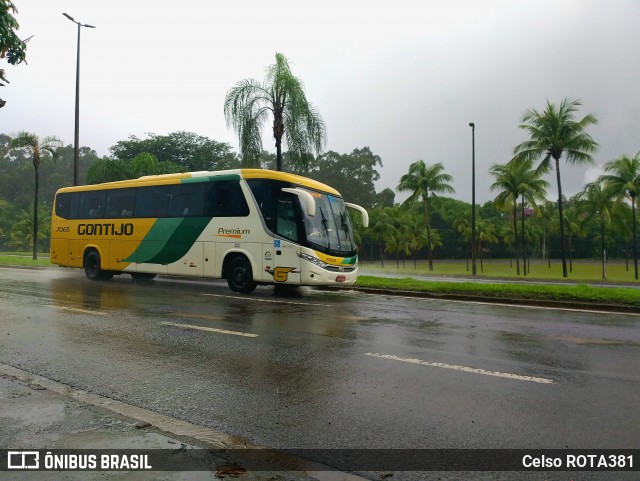 Empresa Gontijo de Transportes 7065 na cidade de Ipatinga, Minas Gerais, Brasil, por Celso ROTA381. Número da foto: #12590434.