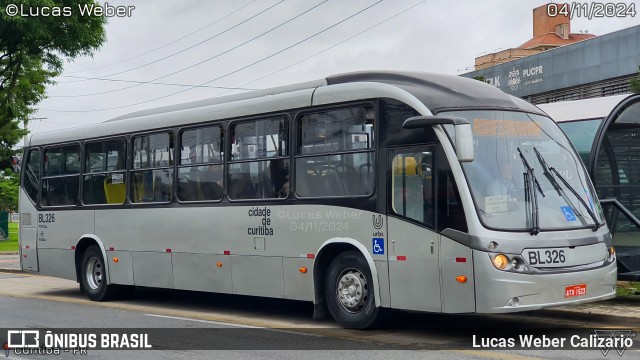 Transporte Coletivo Glória BL326 na cidade de Curitiba, Paraná, Brasil, por Lucas Weber Calizario. Número da foto: #12591238.