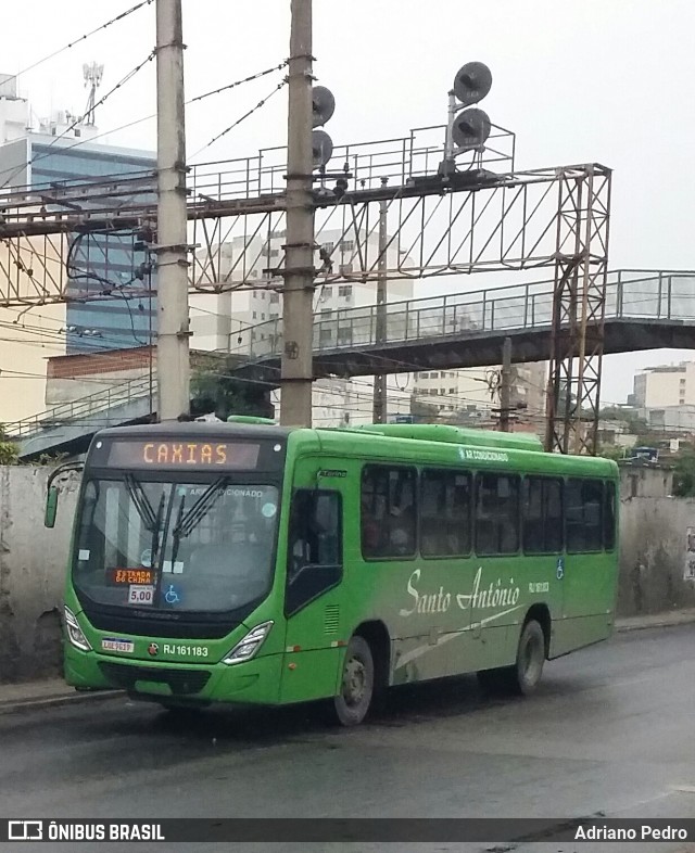 Transportes Santo Antônio RJ 161.183 na cidade de Duque de Caxias, Rio de Janeiro, Brasil, por Adriano Pedro. Número da foto: #12593035.