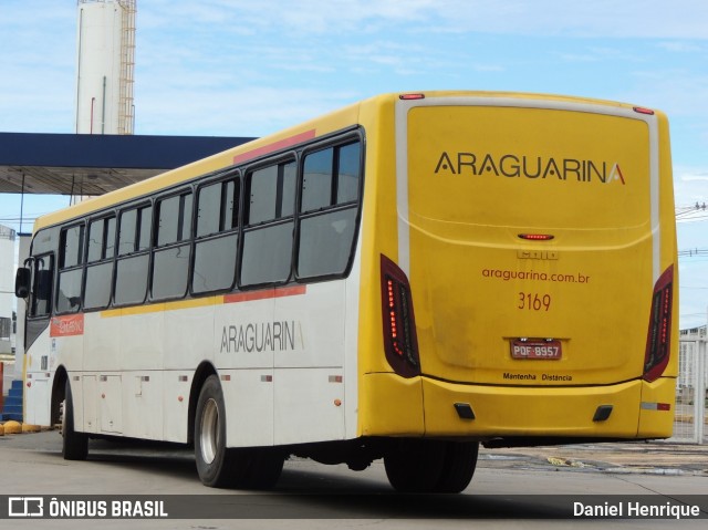 Viação Araguarina 3169 na cidade de Goiânia, Goiás, Brasil, por Daniel Henrique. Número da foto: #12591062.